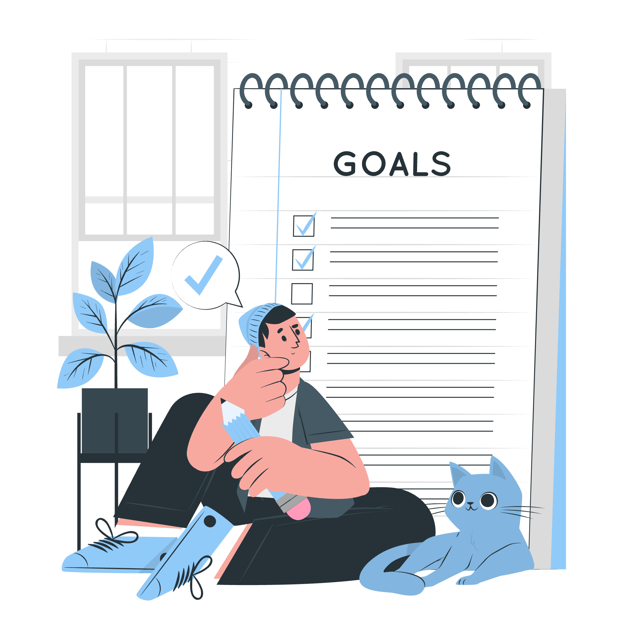 personal goals checklist cuate